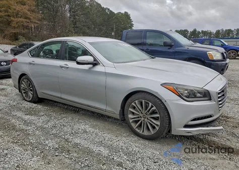 2017 Genesis G80 Base z USA, uszkodzony, nr VIN KMHGN4JE4HU188670